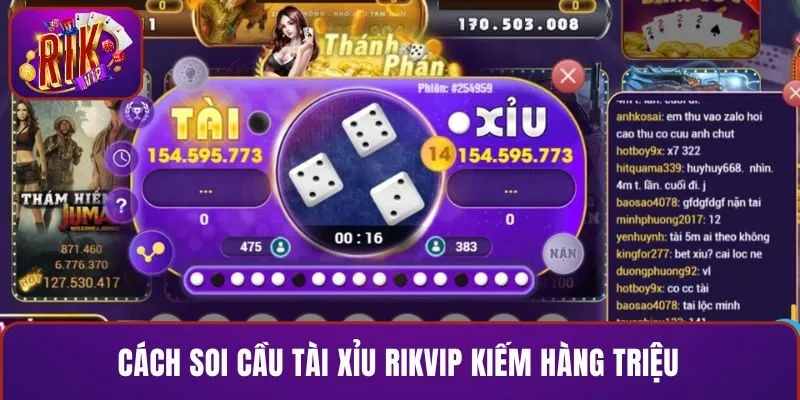 Cách soi cầu tài xỉu RIKVIP