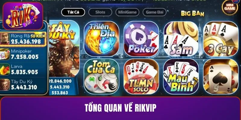 Những điều ấn tượng về cổng game RIKVIP