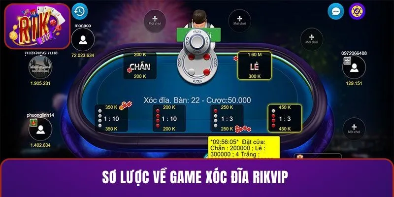 Thông tin chung về xóc đĩa RIKVIP