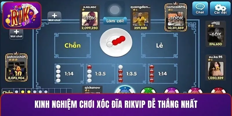 Chiến thuật để chơi xóc đĩa RIKVIP thắng lớn
